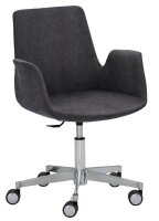 Mayer Besuchersessel myHELIOS anthrazit Aluminium Stoff...