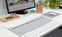 SIGEL Schreibtischunterlage Weekly Planner weiß/grau Papier 59,5 x 41,0 cm, 52 B  ( HO305 )