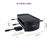 Steba RC 6 Bake & Grill Raclette-Grill