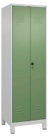 CP Putzmittelschrank Classic Plus 080110-00 S10006 lichtgrau, resedagrün 4 Fachböden 60,0 x 50,0 x 195,0 cm, aufgebaut, 1 St.