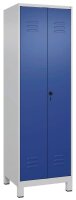 CP Putzmittelschrank Classic Plus 080110-00 S10003 enzianblau, lichtgrau 4 Fachböden 60,0 x 50,0 x 195,0 cm, aufgebaut, 1 St.