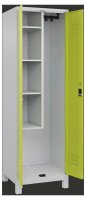 CP Putzmittelschrank Classic Plus 080110-00 S10010 clowngrün, lichtgrau 4 Fachböden 60,0 x 50,0 x 195,0 cm, aufgebaut, 1 St.