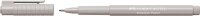 FABER-CASTELL Broadpen Pastel Fineliner grau 0,8 mm, 1 St.