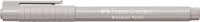 FABER-CASTELL Broadpen Pastel Fineliner grau 0,8 mm, 1 St.