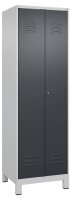 CP Putzmittelschrank Classic Plus 080110-00 S10023 anthrazitgrau, lichtgrau 4 Fachböden 60,0 x 50,0 x 195,0 cm, aufgebaut, 1 St.