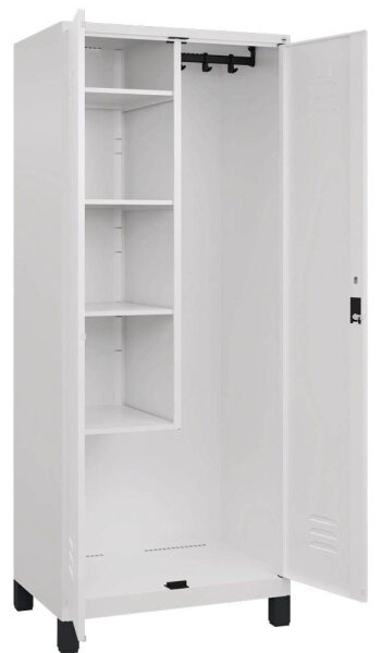 CP Putzmittelschrank Classic Plus 080110-02 S10013 verkehrsweiß 4 Fachböden 80,0 x 50,0 x 195,0 cm, aufgebaut, 1 St.