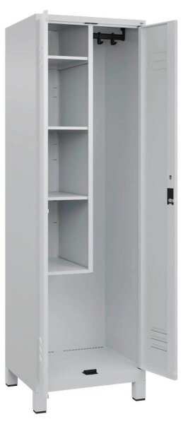 CP Putzmittelschrank Classic Plus 080110-00 S10024 lichtgrau 4 Fachböden 60,0 x 50,0 x 195,0 cm, aufgebaut, 1 St.