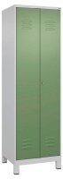 CP Putzmittelschrank Classic Plus 080110-00 S10021 lichtgrau, resedagrün 4 Fachböden 60,0 x 50,0 x 195,0 cm, aufgebaut, 1 St.