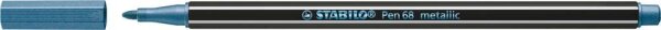 STABILO Pen 68 metallic Filzstift blau, 1 St.