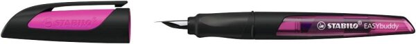 STABILO EASYbuddy Patronenfüller schwarz/magenta M (mittel), 1 St.