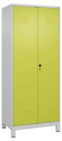 CP Putzmittelschrank Classic Plus 080110-02 S10009 clowngrün, lichtgrau 4 Fachböden 80,0 x 50,0 x 195,0 cm, aufgebaut, 1 St.
