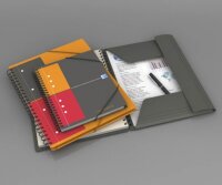 OXFORD Collegeblock Meetingbook kariert DIN A4 Rand rundum, 1 Block