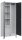 CP Putzmittelschrank Classic Plus 080110-02 S10008 anthrazitgrau, lichtgrau 4 Fachböden 80,0 x 50,0 x 195,0 cm, aufgebaut, 1 St.
