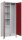 CP Putzmittelschrank Classic Plus 080110-02 S10015 lichtgrau, rubinrot 4 Fachböden 80,0 x 50,0 x 195,0 cm, aufgebaut, 1 St.