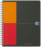 OXFORD Collegeblock Activebook kariert DIN A5 Rand rundum, 1 Block