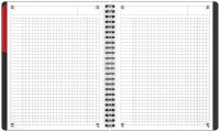 OXFORD Collegeblock Activebook kariert DIN A5 Rand rundum, 1 Block