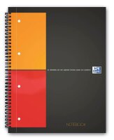 OXFORD Collegeblock Notebook kariert DIN A4 Rand rundum,...
