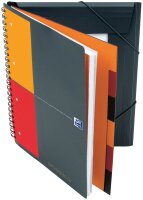 OXFORD Collegeblock Organiserbook kariert DIN A4 Rand...
