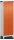 CP Putzmittelschrank Classic Plus 080110-00 S10037 lichtgrau, reinorange 4 Fachböden 60,0 x 50,0 x 195,0 cm, aufgebaut, 1 St.