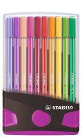 STABILO Pen 68 Filzstifte farbsortiert, 20 St.