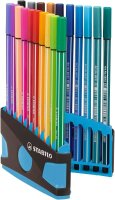 STABILO pen 68 Filzstifte farbsortiert, 20 St.