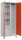 CP Putzmittelschrank Classic Plus 080110-02 S10036 lichtgrau, reinorange 4 Fachböden 80,0 x 50,0 x 195,0 cm, aufgebaut, 1 St.