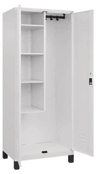 CP Putzmittelschrank Classic Plus 080110-02 S10035 verkehrsweiß 4 Fachböden 80,0 x 50,0 x 195,0 cm, aufgebaut, 1 St.