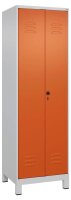 CP Putzmittelschrank Classic Plus 080110-00 S10036 lichtgrau, reinorange 4 Fachböden 60,0 x 50,0 x 195,0 cm, aufgebaut, 1 St.