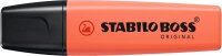 STABILO BOSS ORIGINAL Textmarker rot, 1 St.