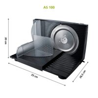 Steba AS 100 Allesschneider 100 W, max. 17,0 mm