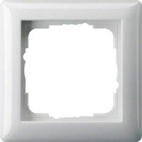 GIRA  1-fach Steckdosenrahmen weiß 8,1 x 8,1 cm, 1 St.