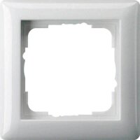 GIRA  1-fach Steckdosenrahmen weiß 8,1 x 8,1 cm, 1 St.