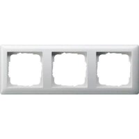 GIRA  3-fach Steckdosenrahmen weiß 22,3 x 8,1 cm, 1...