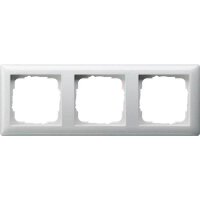 GIRA  3-fach Steckdosenrahmen weiß 22,3 x 8,1 cm, 1...