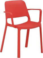 Mayer Stapelstühle myNUKE 2051 64 rot Kunststoff, 4 St.