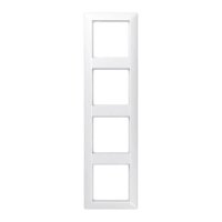 JUNG  4-fach Steckdosenrahmen weiß 29,4 x 8,1 cm, 1...