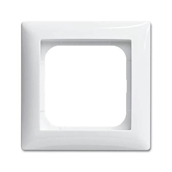BUSCH-JAEGER  1-fach Steckdosenrahmen weiß 8,1 x 8,1 cm, 1 St.