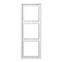 JUNG  3-fach Steckdosenrahmen weiß 22,3 x 8,1 cm, 1...