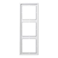 JUNG  3-fach Steckdosenrahmen weiß 22,3 x 8,1 cm, 1...
