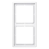 JUNG  2-fach Steckdosenrahmen weiß 15,2 x 8,1 cm, 1...