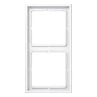 JUNG  2-fach Steckdosenrahmen weiß 15,2 x 8,1 cm, 1...