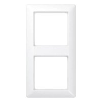 JUNG  2-fach Steckdosenrahmen weiß 15,2 x 8,1 cm, 1...