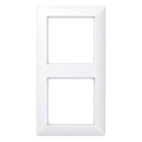 JUNG  2-fach Steckdosenrahmen weiß 15,2 x 8,1 cm, 1...