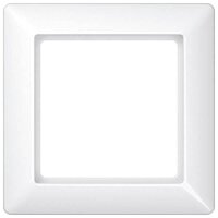 JUNG  1-fach Steckdosenrahmen weiß 8,1 x 8,1 cm, 1 St.