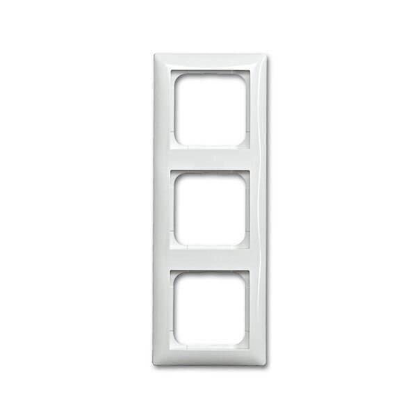 BUSCH-JAEGER  3-fach Steckdosenrahmen weiß 22,3 x 8,1 cm, 1 St.