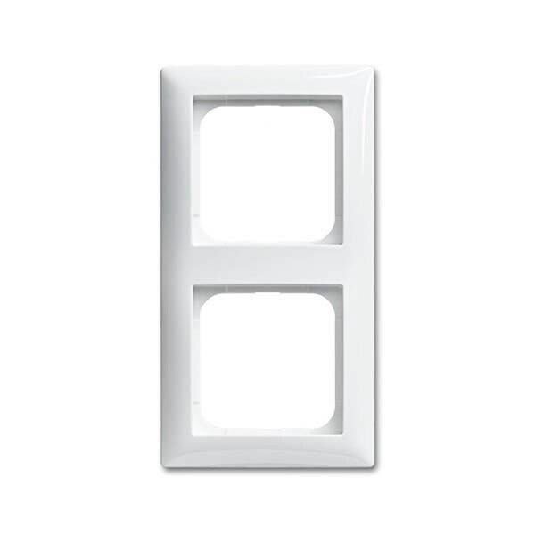 BUSCH-JAEGER  2-fach Steckdosenrahmen weiß 15,2 x 8,1 cm, 1 St.