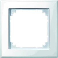 MERTEN  1-fach Steckdosenrahmen weiß 8,1 x 8,1 cm,...