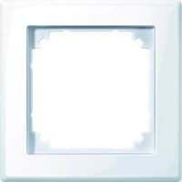 MERTEN  1-fach Steckdosenrahmen weiß 8,1 x 8,1 cm,...