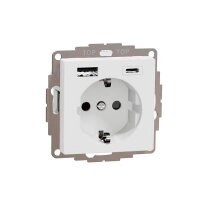 MERTEN Steckdose mit USB-Anschluss, 1 St.