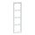 MERTEN  4-fach Steckdosenrahmen weiß 29,4 x 8,1 cm, 1 St.
